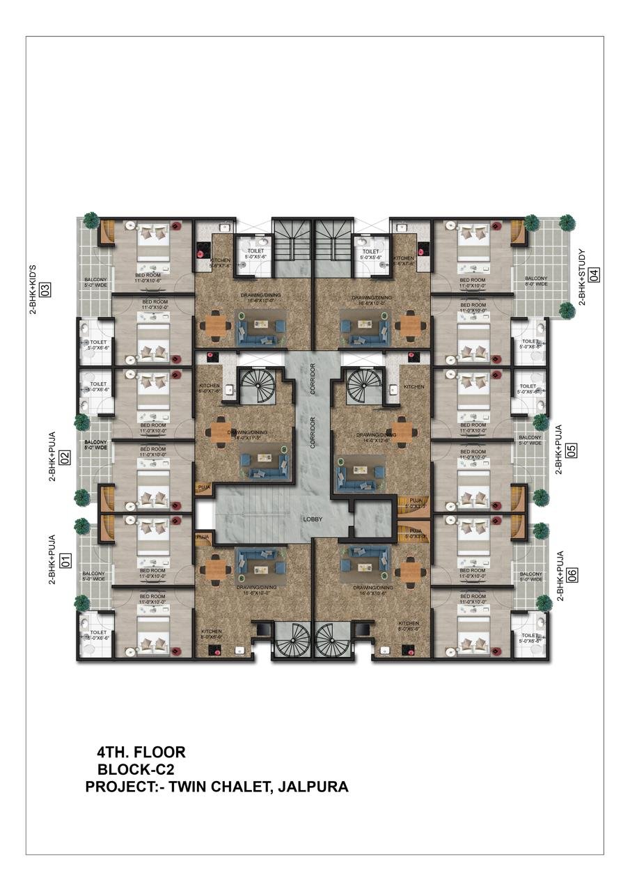 Twin Chalet