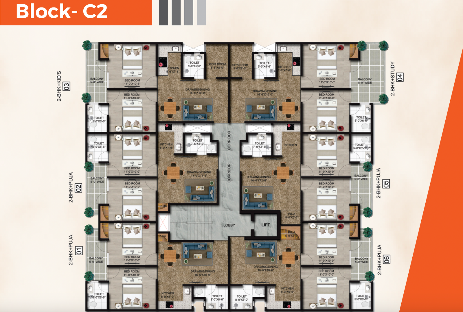 Twin Chalet